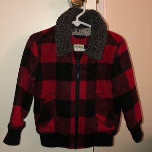 Hatley buffalo plaid bomber jacket